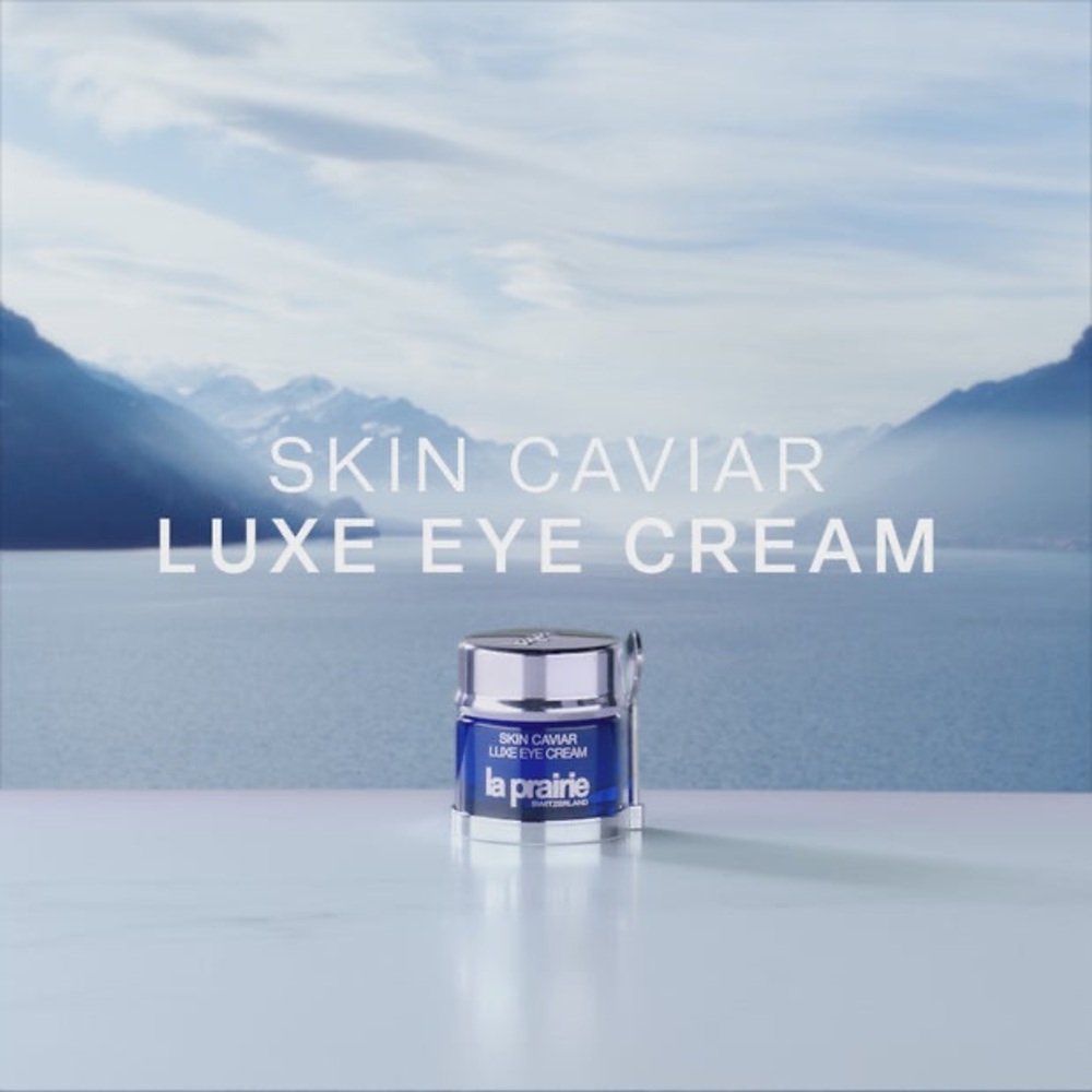 LA PRAIRIE LIFTING & FIRMING Caviar Luxe Eye Cream 3ml New! Made in Switzerland